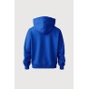 Bluza z kapturem unisex pomarańczowa – luźny krój, rozmiar S