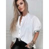 Koszula damska uniwersalna ECRU - elegancka i sportowa