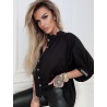 Koszula damska czarna uniwersalna, elegancka i sportowa - P2-682-U