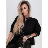 Koszula damska czarna uniwersalna, elegancka i sportowa - P2-682-U