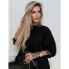 Koszula damska czarna uniwersalna, elegancka i sportowa - P2-682-U