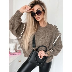 Sweter Damski Cappuccino -...