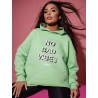 Bluza damska oversize pistacjowa - rozmiar uniwersalny 46